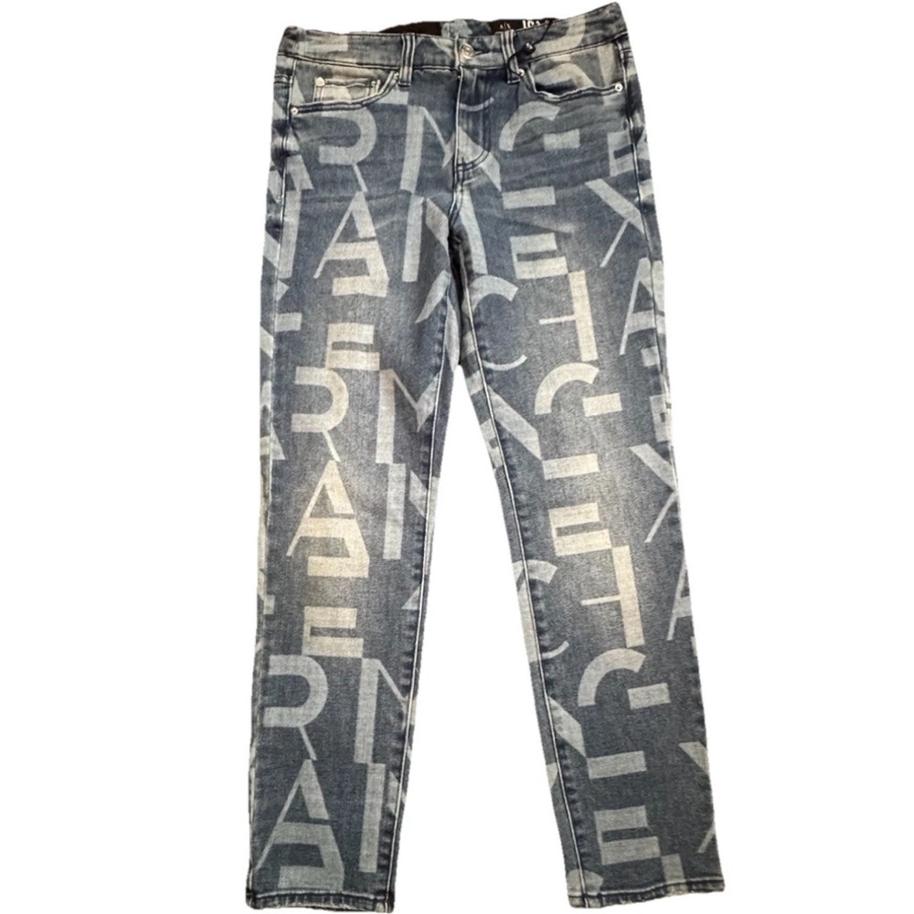 NWT Armani Exchange A|X Super Skinny Capri Midrise Logo Jeans Women’s Size 27